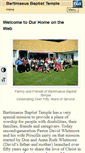 Mobile Screenshot of bbtemple.org